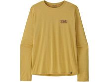 Patagonia Men's Long-Sleeved Capilene Cool Daily Shirt - '73 Skyline, limestone yellow/light limestone yellow x-dye