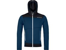Ortovox Merino Fleece Light Hoody M, deep ocean