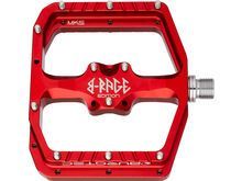 Burgtec Penthouse Flat MK5 Pedals B-Rage Edition, race red