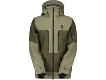 Scott Vertic Ripstop 3 Layer Men's Jacket, dust grey/douglas green