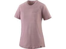 Patagonia Women's Capilene Cool Merino Blend Graphic Shirt Multi-Pitch, quiet violet