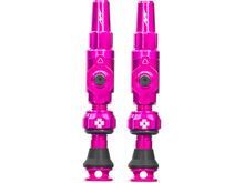 Muc-Off Big Bore Lite Tubeless Valves - 30 mm, pink