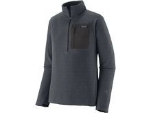 Patagonia Men's R1 Air Zip Neck, smolder blue