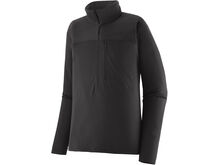 Patagonia Men's R1 Ultralight 1/2-Zip Pullover, black