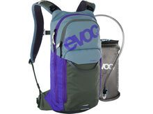 Evoc Stage 6 + Hydration Bladder 2, steel/violet/dark olive