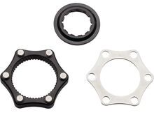 Problem Solvers Disc Adapter Centerlock auf 6 Loch - QR/12 mm, black