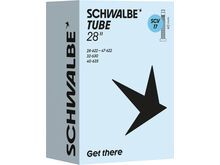 Schwalbe Schlauch SCV 17 40 mm - 28/47-622/635, black