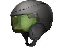 Atomic Revent GT AMID Visor, Green Gold HD Photo / black