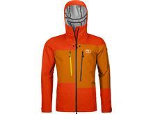 Ortovox 3L Deep Shell Jacket M, hot orange
