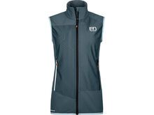 Ortovox Merino Naturtec Light Col Becchei Vest W, dark arctic grey