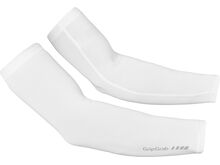 GripGrab UPF 50+ UV Protect Arm Sleeves, white