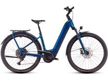 Cube Kathmandu Hybrid EX ABS 800 Easy Entry, electricblue´n´chrome