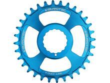 Burgtec Cinch Thick Thin Chainring, deep blue