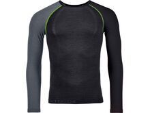 Ortovox 120 Merino Competition Light Long Sleeve M, black raven