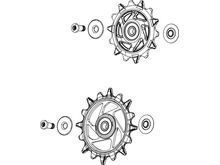 SRAM Schaltrollen-Set XX SL Eagle Transmission