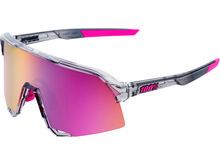 100% S3 Tokio Night Edition, Purple ML Mirror Lens / pol. transl. grey