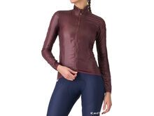 Castelli Aria Shell 2 W Jacket, deep bordeaux