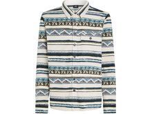 O’Neill Superfleece Shirt, grey ikat stripe