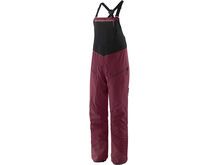 Patagonia Women's Snowdrifter Bibs, berry fig