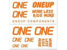 OneUp Components Decal Kit Carbon Handlebar, orange