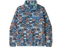 Patagonia Women's Lightweight Synchilla Snap-T Pullover, still blue