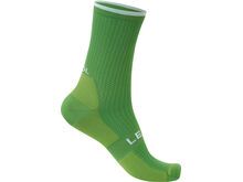Le Col Cycling Socks, lawn green/white