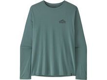 Patagonia Men's Long-Sleeved Capilene Cool Daily Shirt - Cloud Crag, blue sage/light blue sage x-dye
