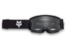 Fox Youth Main Core Goggle, Clear / black