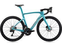Pinarello F5 105 Di2 2x12 / MOST Fast 45 Carbon, azzurra lumina