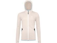 Ortovox Merino Fleece Hoody W, white chalk