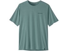 Patagonia Men's Cap Cool Daily Shirt - Boardshort Logo, blue sage/light blue sage x-dye