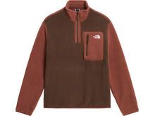 The North Face M Yumiori 1/4 Zip, smokey brown/copper sil