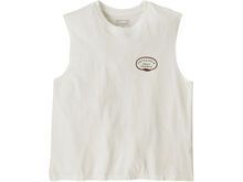 Patagonia Women's Clean Climb Roots Boxy Organic Tank, white