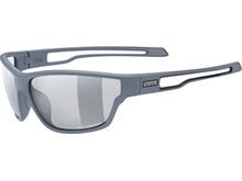 uvex sportstyle 806 V, Smoke / grey mat