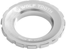 Wolf Tooth Centerlock Rotor Lockring - Außenverzahnung, raw silver