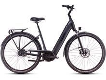 Cube Supreme RT Hybrid Deluxe EX 625 Easy Entry 28, metalblack´n´glossy