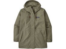 Patagonia Women's Outdoor Everyday Rain Jacket, river rock green