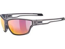 uvex sportstyle 806, Mirror Red / smoke mat