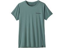 Patagonia Women's Capilene Cool Daily Shirt - Mother Rays, blue sage/light blue sage x-dye