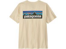 Patagonia Men's P-6 Logo T-Shirt, undyed natural