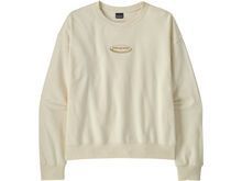 Patagonia Women's '95 Oval Logo Daily Crew, wool white