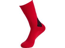 Supacaz SupaSox Twisted Sock, black/red