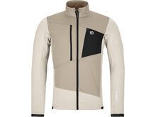 Ortovox Merino Fleece Grid Jacket M, white chalk