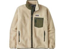 Patagonia Men's Classic Retro-X Jacket, dark natural w/basin green