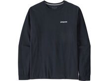 Patagonia Men's Long-Sleeved P-6 Logo Responsibili-Tee, new navy