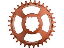 Burgtec SRAM Boost 3 mm Offset Thick Thin Chainring, kash bronze