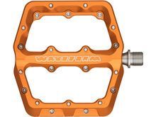 Wolf Tooth Waveform Aluminium Pedals - Small, orange