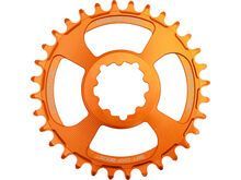 Burgtec SRAM Boost 3 mm Offset Thick Thin Chainring, iron bro orange