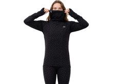 Eivy Icecold Merino Wool Gaiter Top, black leopard