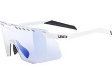uvex pace stage s V, Mirror Blue / white matt